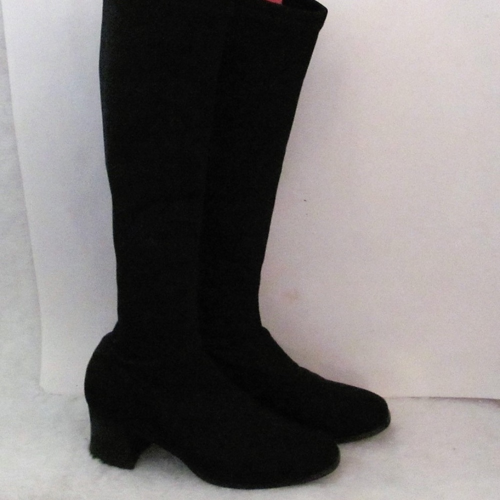 Knee high boots ALL stretchy nylon blend 6M